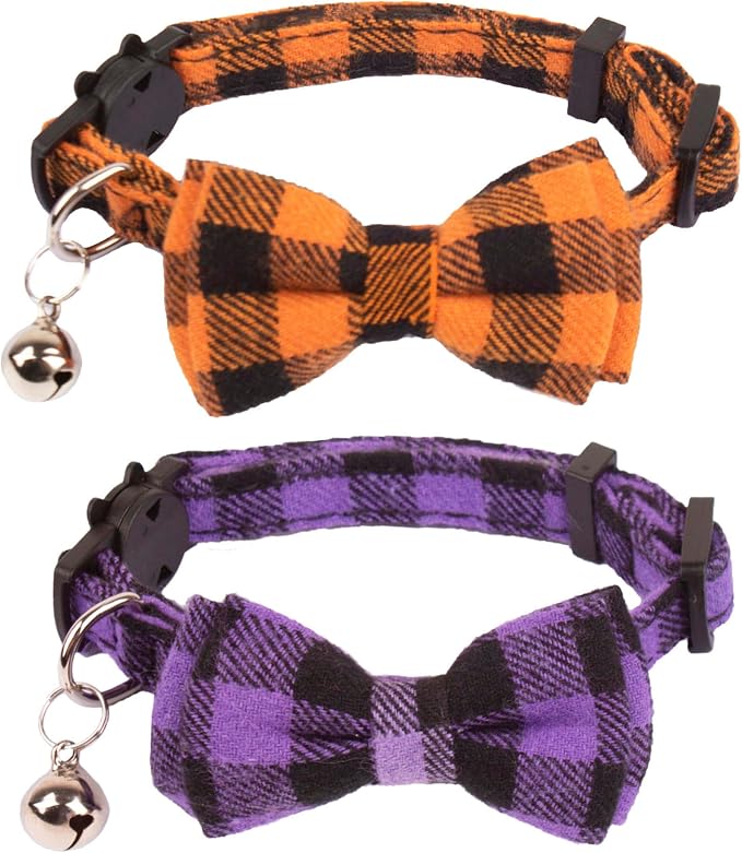 ADOGGYGO Halloween Cat Collars Breakaway by ADOGGYGO