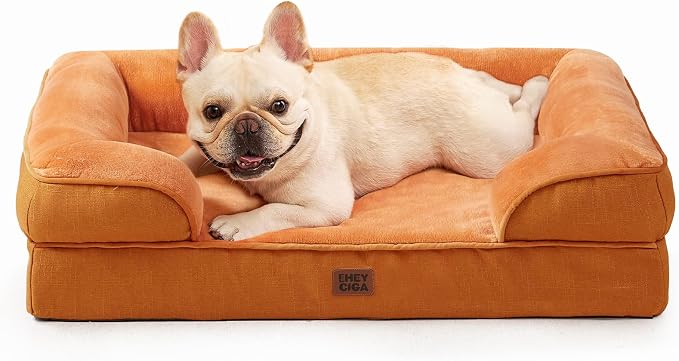 EHEYCIGA Orthopedic Dog Bed for Medium Dogs, Waterproof Memory Foam Medium Dog by EHEYCIGA