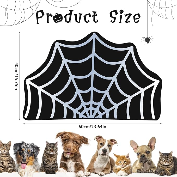 Pet Mat for Food and Water, Absorbent Non-Slip Quick Dry Dog Food Mat for Dog - Image 4