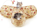 Tempcore Pet Cat Tunnel Tube Cat Toys 3 Way Collapsible, Cat Tunnels by Tempcore