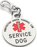 Service Dog Tag Double Sided by K9King