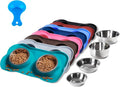 Hubulk Pet Dog Bowls 2 Stainless Steel Dog Bowl by Hubulk