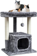 SYANDLVY 27IN Cat Tree for Indoor Cats Large Adult, Modern Activity Tower by SYANDLVY