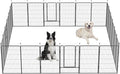 Dog Playpen, 32/40/45 Inch Height in Heavy Duty, Folding Indoor Outdoor by BestForYourPets