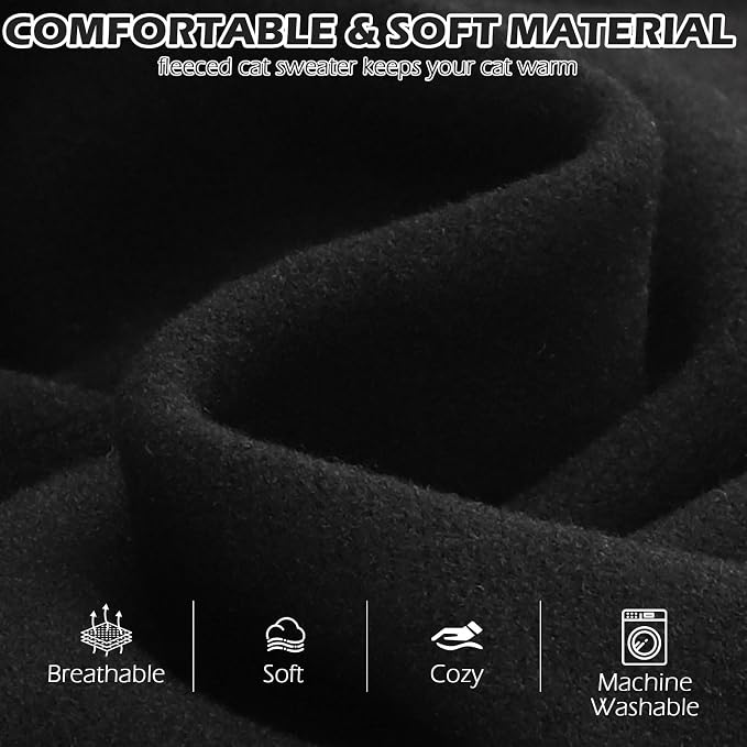 EXPAWLORER Soft Cat Sweater - Image 4