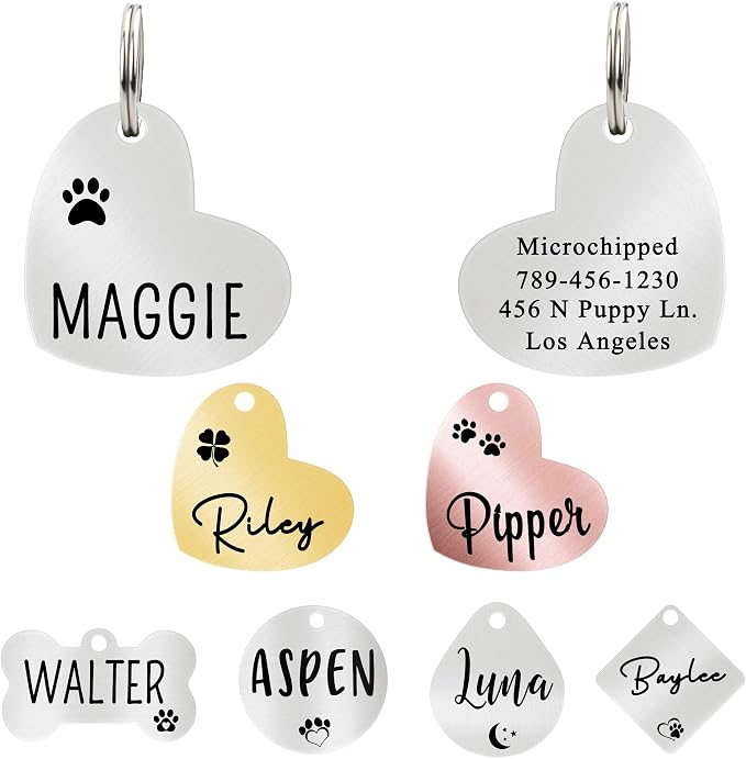 Ultra Joys Custom Personalized Dog ID Tag by UltraJoys
