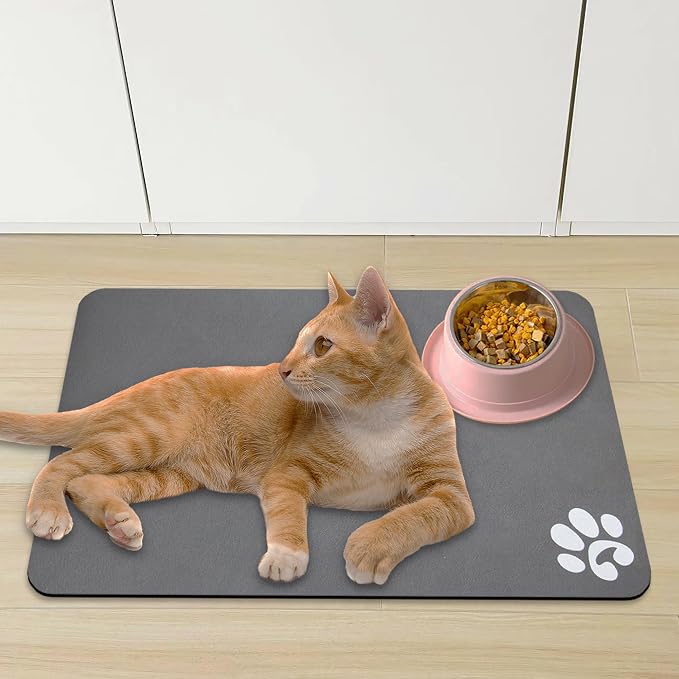 YCT Pet Cat Food Mats for Dog Food Mat, Cat Mat for Food, Pet Dog Cat Feeding - Image 6