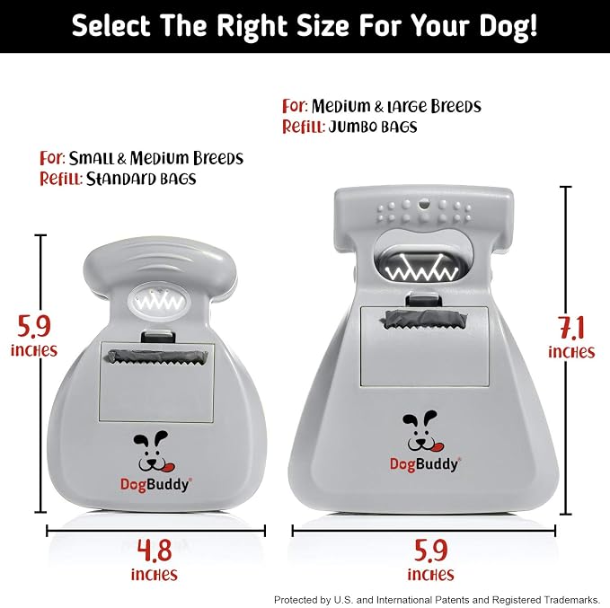 DogBuddy Pooper Scooper, Portable Dog Pooper Scooper, Poop Scooper - Image 2