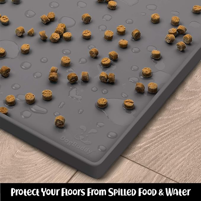 DogBuddy Dog Food Mat – Waterproof Dog Bowl Mat - Image 7