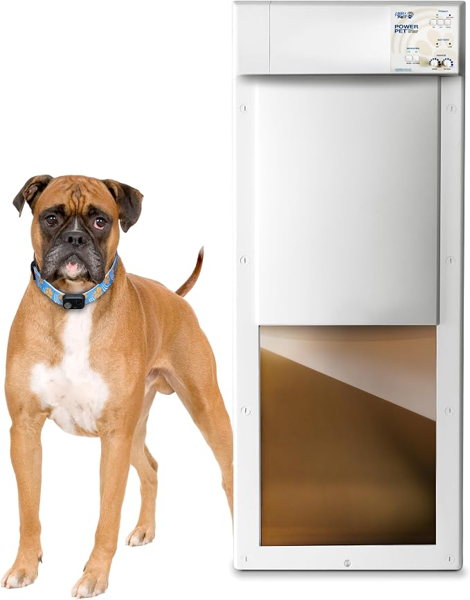 Power Pet Automatic Electronic Pet Door by High Tech Pet by HighTechPet