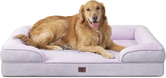 EHEYCIGA Orthopedic Dog Beds for Extra Large Dogs 44x32Inch, Waterproof Memory by EHEYCIGA