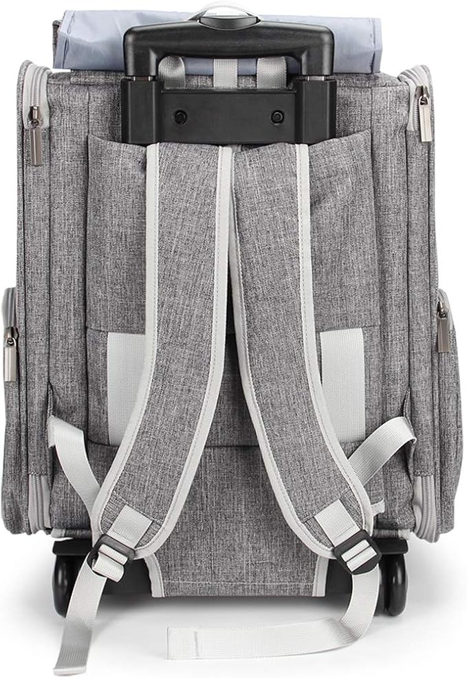 Lollimeow Pet Rolling Carrier, Dog Backpack - Image 6