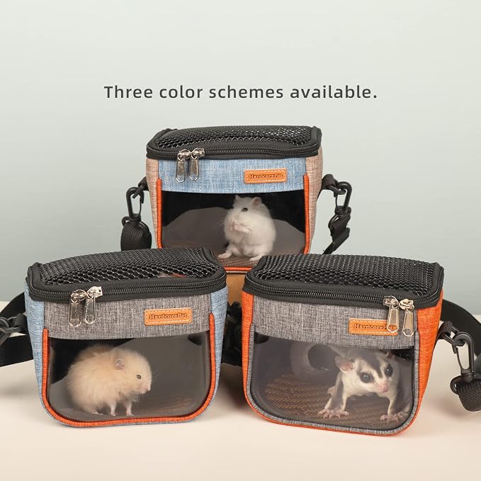 Small Pet Carrier Bag, Breathable & Portable – Small Animal Travel Bag - Image 5