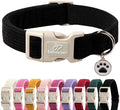 Cute Corduroy Dog Collar by Babolepet
