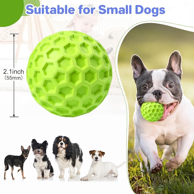 Interactive Squeaky Dog Balls Puppy Toys, Dog Toys - Image 2