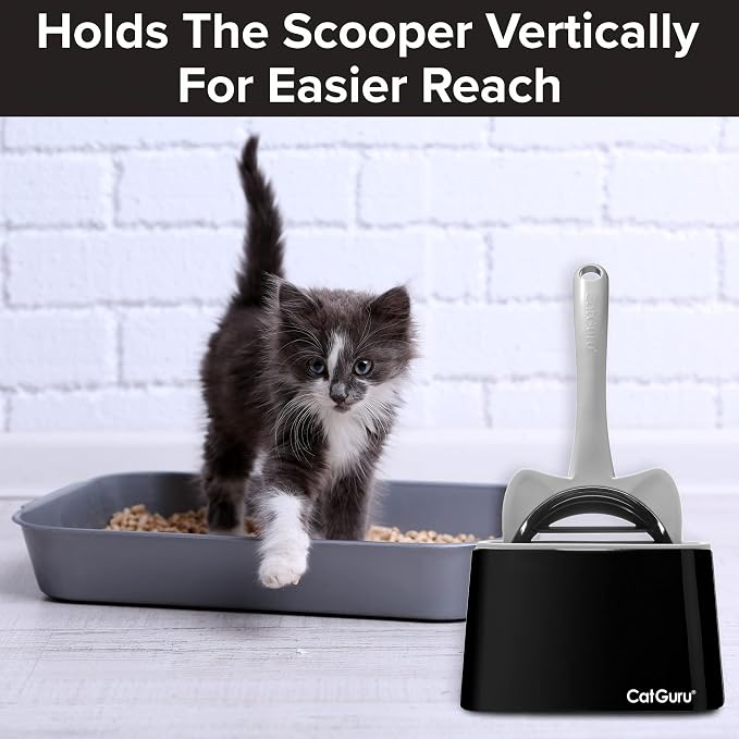 CatGuru Premium Cat Litter Scoop Holder – Heavy-Duty Scooper Storage Caddy - Image 6