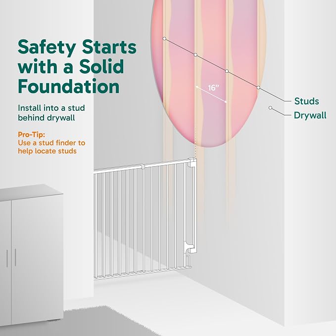 Cumbor Expandable 31.6-48" Baby Gate - Image 5