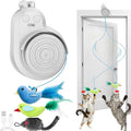 Interactive Cat Toys for Indoor Cats: Automatic Electric Flying Bird Feather & by Unknown