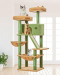 Taoqimiao Cactus Cat Tree, 57.5-Inch Cat Tower by Taoqimiao