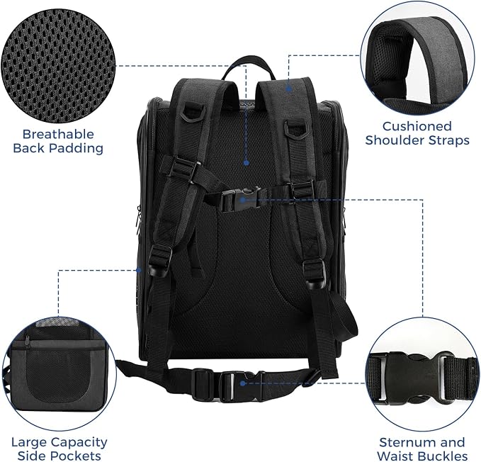 Apollo Walker Dog & Cat Carrier Backpack - Image 4