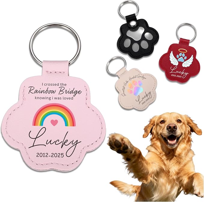 Eunigem Personalized Pet Hair Keychain by EuniGem