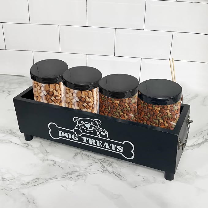 Large Dog Treats Container, Dog Cookie Jar - Image 7