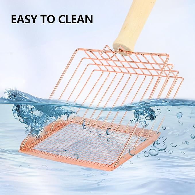 Litter Scooper, Metal Litter Scoop, Pooper Scooper - Image 7