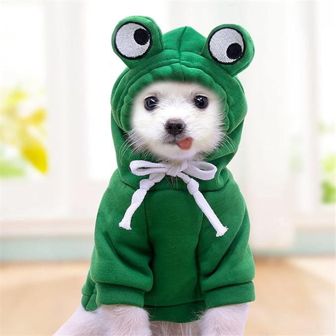 Warm Dog Winter Clothes Cute Fruit Dog Coat Hoodies Fleece Pet Dogs Costume - Image 3