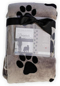 Pawprints Left by You Personalized Pet Memorial Blanket by PawprintsLeftbyYouMemorialGifts