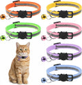 TIESOME 6 Pcs Reflective Cat Collar by TIESOME