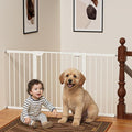 29.5-59.8" Magnetic Baby Gate for Stairs, Baby Safety Essentials, Auto Close by Mutak