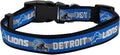 NFL PET Collar Detroit Lions Dog Collar, X-Large Football Team Collar by PETSFIRST
