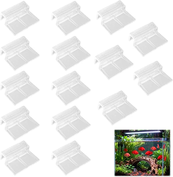 15 Pcs Rimless Aquarium Lid Clips - Image 7