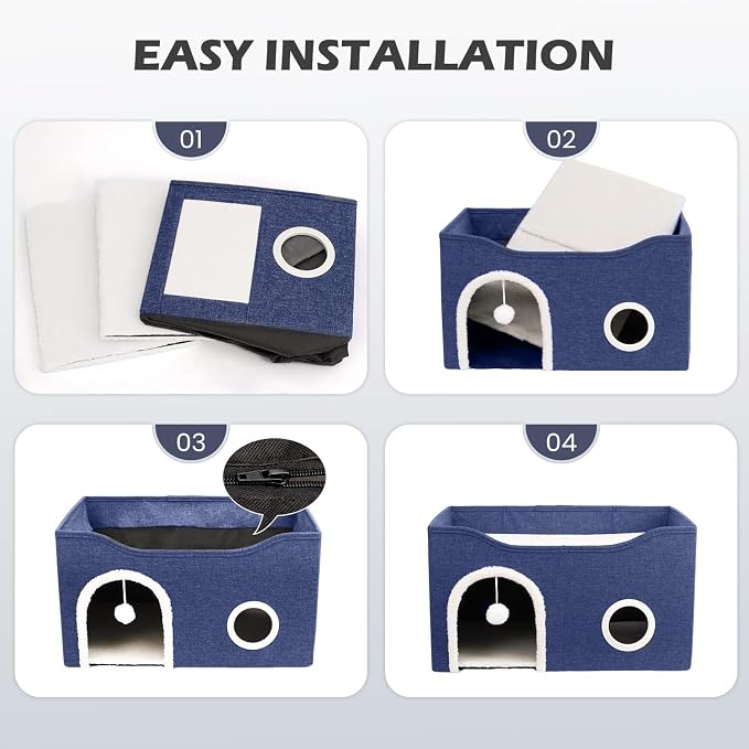 Heeyoo Cat House for Indoor Cats - Image 6