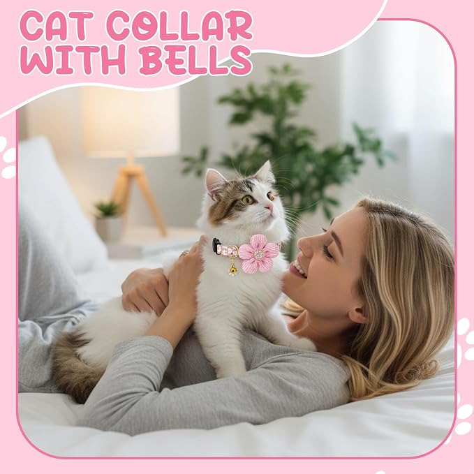 4 Pack Breakaway Cat Collars - Image 6