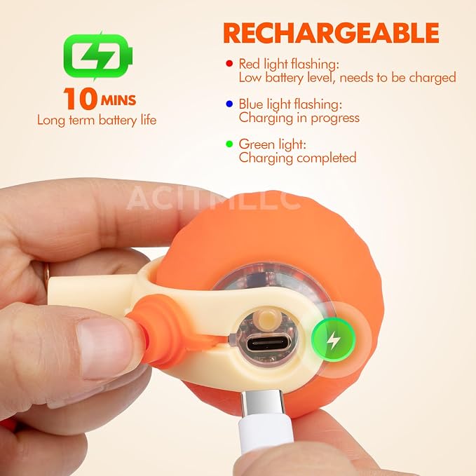 Interactive Cat & Dog Toy Ball, Automatic Moving/Jumping/Bouncing, Smart Pet - Image 5
