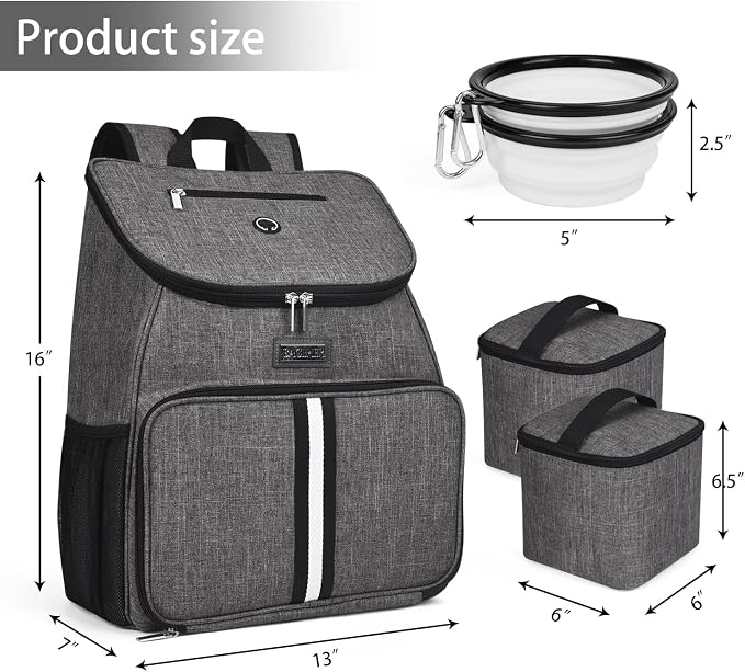 BAGLHER丨Dog Travel Bag, Airline Approved Pet Supplies Backpack, Dog Travel - Image 3