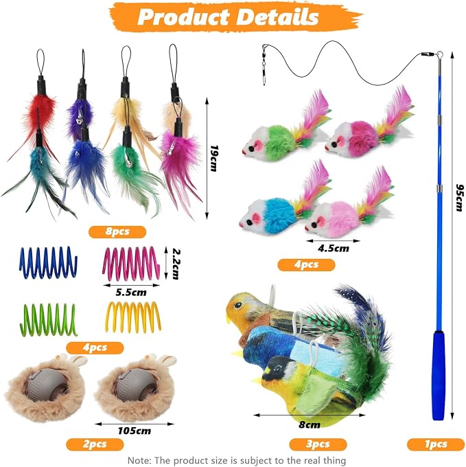Cat Toys Pack, Interactive Cats Toys - Image 8