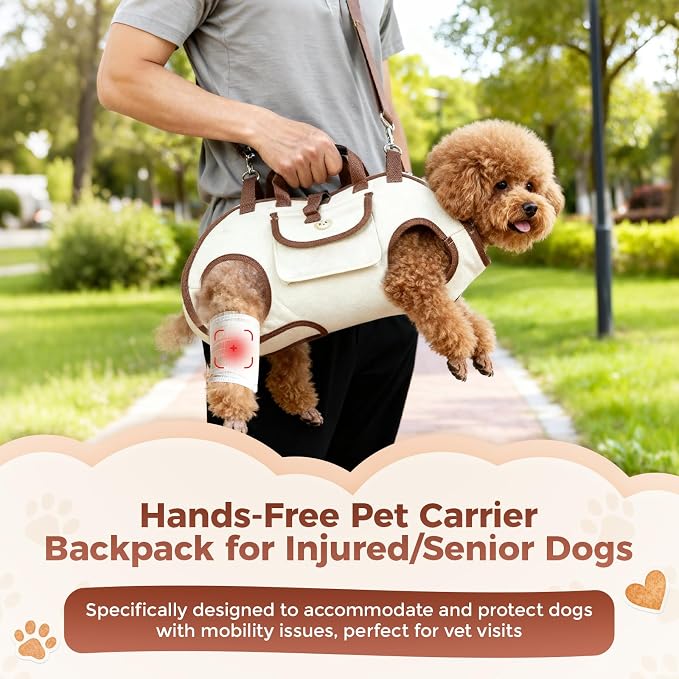 Hands Free Dog Backpack Carrier - Image 3