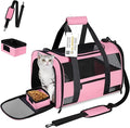 20" Large Cat Carrier Soft Side Dog Carrier Pet Carrier by CUSSIOU