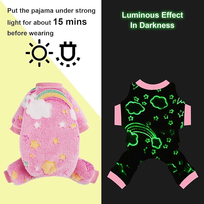 Dog Pajamas Pjs Small Girl, Winter Sweater Cute Extra Small Puppy Clothes - Image 5