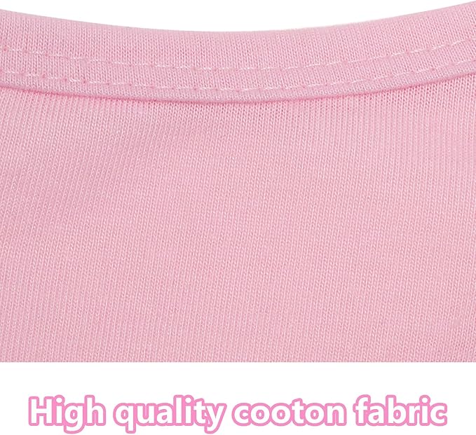 3 Pcs Cat Shirts Solid Color Dog Clothes Summer Sleeveless Stripe Pet T Shirts - Image 5