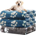 Rezutan Premium Dog Blankets for Large Dogs & Cat Flannel Blanket Washable by Rezutan