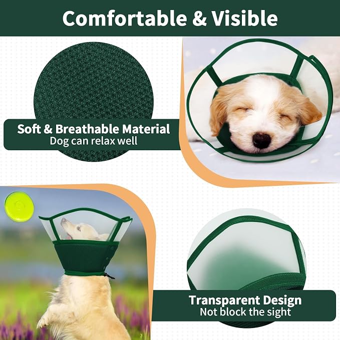 Allroaring Dog Cone Collar, Soft Dog Cones - Image 4