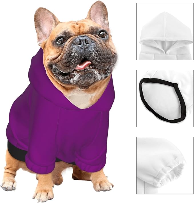 Custom Dog Hoodie Soft & Warm Design Your Own Personalized Photo Text Logo Name - Image 5