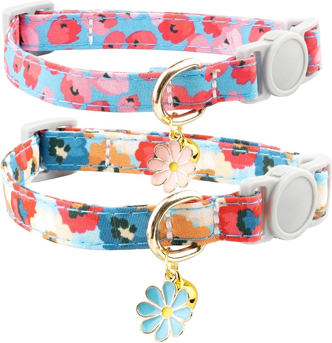 Faygarsle 2 Pack Breakaway Cat Collar by Faygarsle