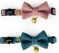 Safety Quick Release Cat Collars, Soft Kitten Collars by Cognatio