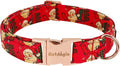 Christmas Dog Collar，Soft Cotton Dog Collars by Unknown