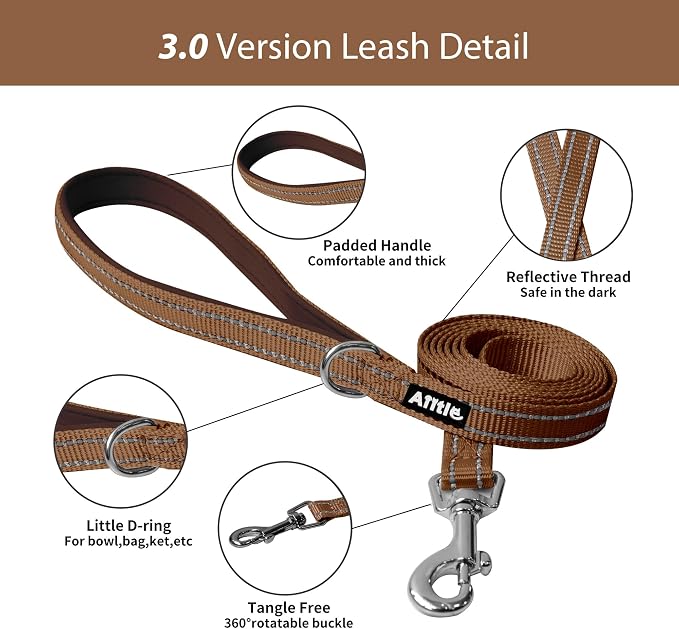 AIITLE No Pull Dog Harness and Leash Set, Step in Adjustable Dog Harness - Image 5