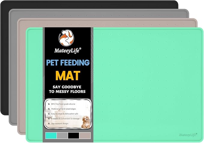 MateeyLife Dog & Cat Food Mat - Image 8